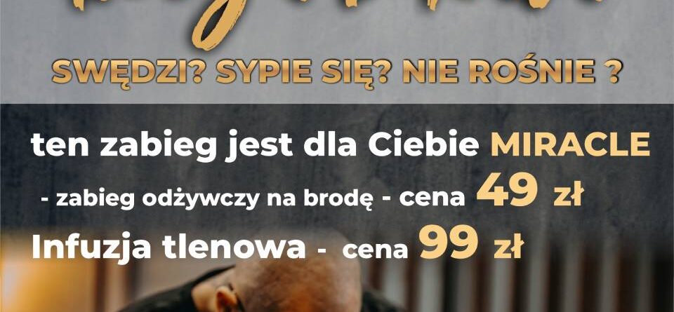 MIRACLE dla Twojej brody – tylko w Fabryce Diamentów