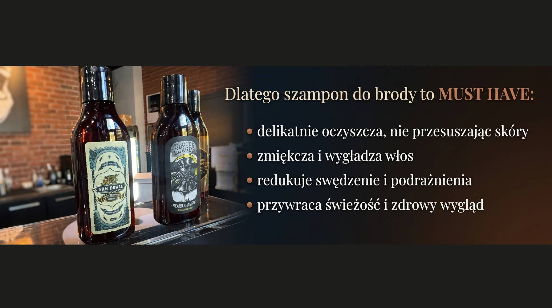 Broda zbiera wszystko: kurz, sebum, resztki jedzenia i zanieczyszczenia z powietrza. Bez odpowiedniej pielęgnacji staje się szorstka, matowa i może powodować podrażnienia skóry.